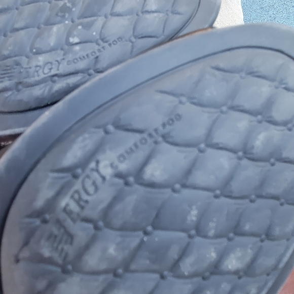 Aravon by new balance Serena AAO02BK Black Sandleather upper sandals sz10 - Picture 3 of 11